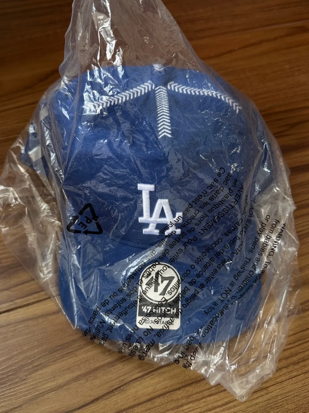 NWT Madhappy Blue LA Dodgers '47 Embroidered Baseball Cap - Picture 4 of 5